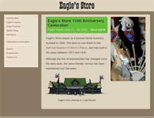 Tablet Screenshot of eagles-store.com